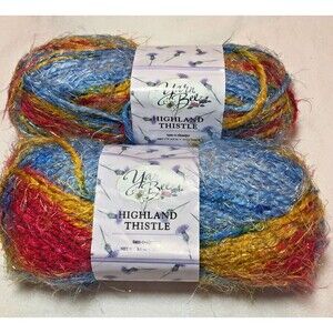 Hobby Lobby Yarn Bee Highland Thistle Yarn, Tam-o-shanter- 100 Yards 2 skeins